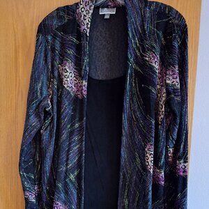 Women's 2-in-1 Sparkle Top